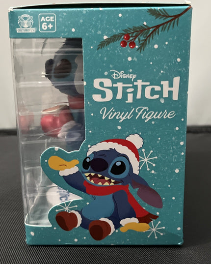 Disney Stitch Cocoa Christmas Holiday Vinyl Figure by Culturefly NEW IN BOX