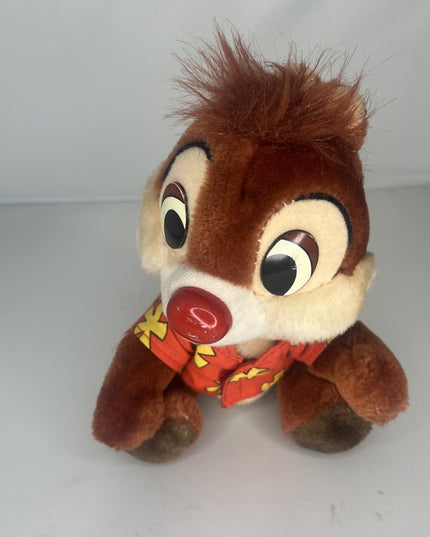 Chip & Dale Chipmunk Stuffed Plush Disneyland Disney World Exclusive w Shirt