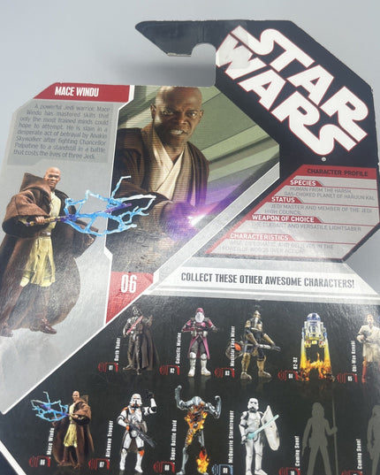 Hasbro Star Wars Basic Mace Windu Action Figure
