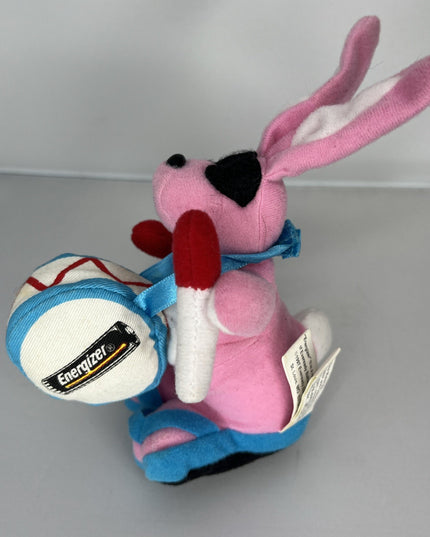 Vintage Energizer Battery Bunny 7" Pink Advertising Plush 1997