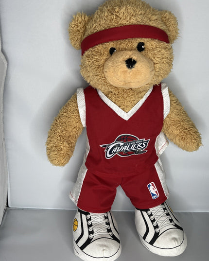 NBA Store Cleveland Cavaliers Basketball Stuffed Bear Plush 18”