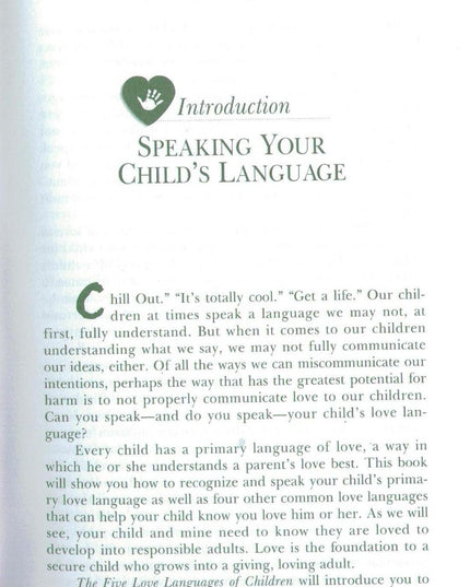 The Five Love Languages of Children