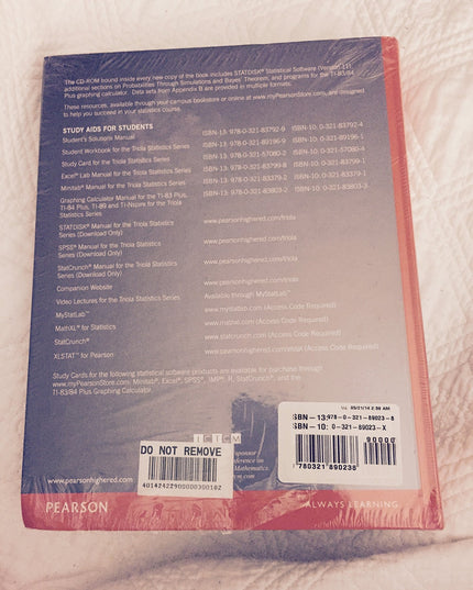 Elementary Statistics (Book & Mystatlab Access Card)