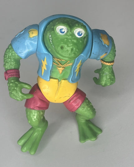 GENGHIS FROG Teenage Mutant Ninja Turtles TMNT Vintage 1989 Action Figure Only