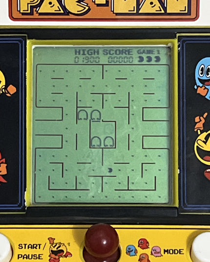 Bandai Namco PAC-MAN Retro Game Classic Tested. Mode Button Does Not Work.