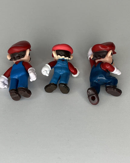 Lot of Three 1.5” Mario Figures