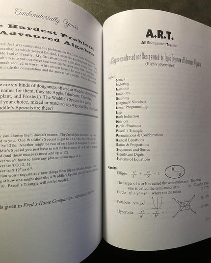 Life of Fred--Advanced Algebra