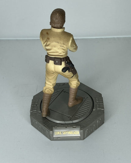 1998 Hasbro Luke Skywalker Rotating Figure - Broken lightsaber - 6”