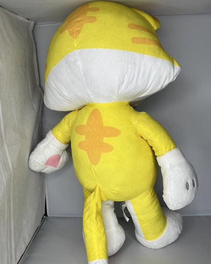 Super Mario Yellow Cat Suit Giant 20” Soft Plush Toy Nintendo