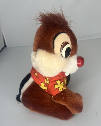 Chip & Dale Chipmunk Stuffed Plush Disneyland Disney World Exclusive w Shirt