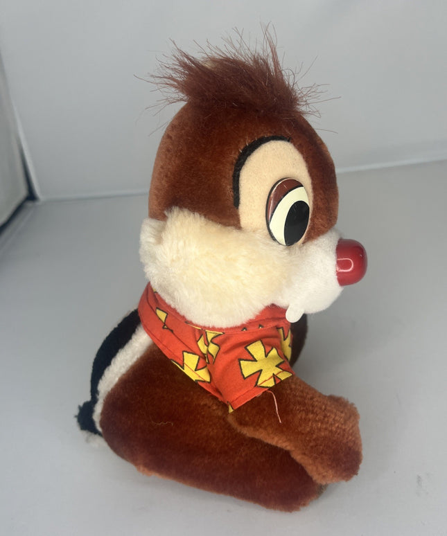 Chip & Dale Chipmunk Stuffed Plush Disneyland Disney World Exclusive w Shirt