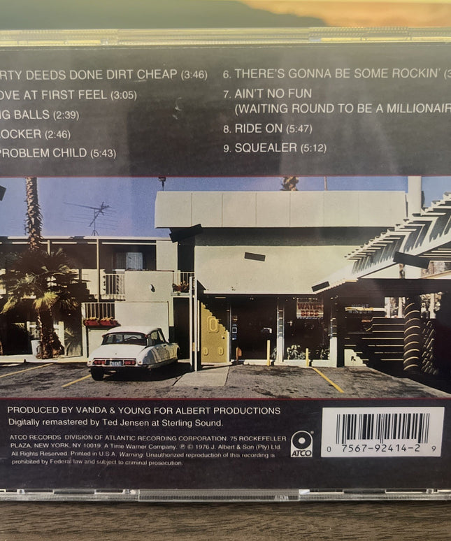 Dirty Deeds Done Dirt Cheap by AC/DC (CD, 1994)