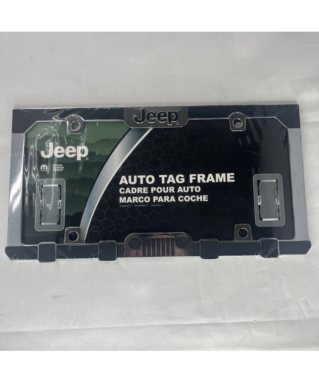 Chroma Graphics Jeep Grille & Bumper License Plate Frame
