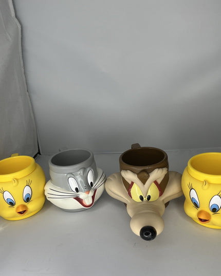 Looney Tunes 4 Cup Set 1992