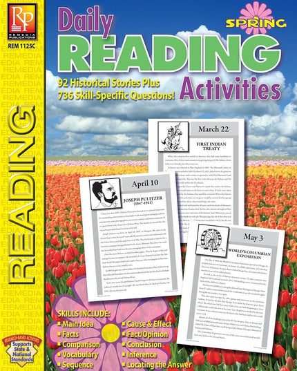 Daily Reading Activities: Spring | Reproducible Activity Book