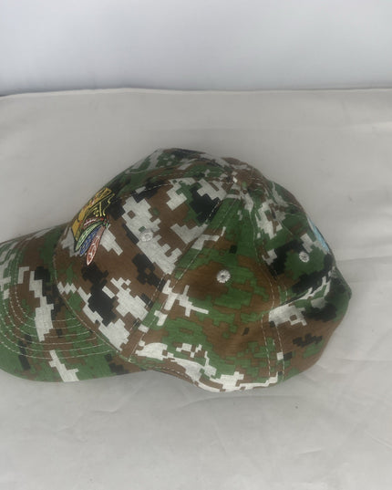 NHL Chicago Blackhawks Hat Cap Camo Strap Back Embroidered Logo Kick 10 Pro Gear