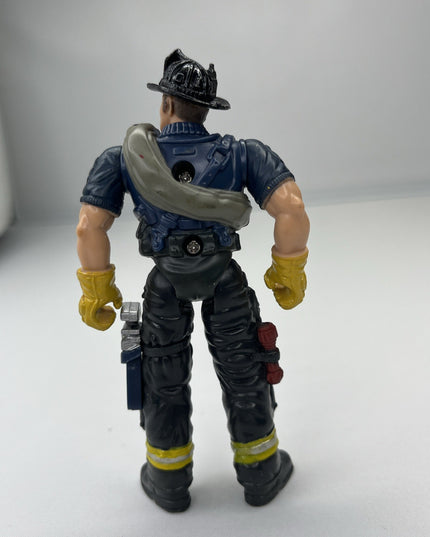 Firefighter Action Figure Fire Fighter 3.75” Fire Squad