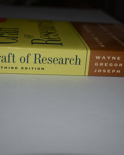 The Craft of Research, Third Edition (Chicago Guides to Writing, Editing, and P