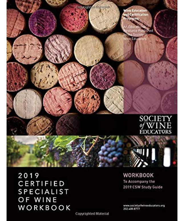 2019 Certified Specialist of Wine Workbook