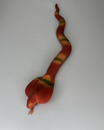 Rubber Toy Snake 14" - Multicolored