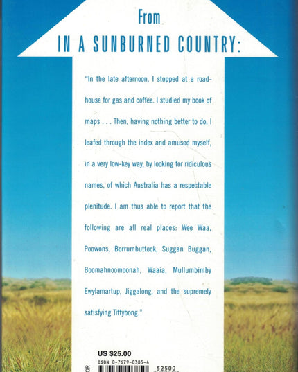 In a Sunburned Country