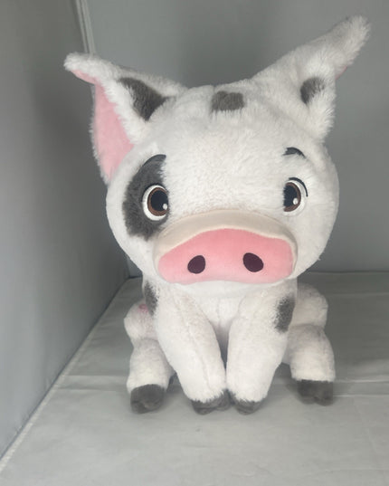 Disney Store Pua Pig Soft Plush Moana Stuffed Animal 12 inches Sitting Soft