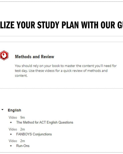 ACT Prep Plus 2024: Study Guide includes 5 Full Length Practice Tests, 100s of