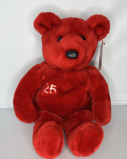 NWT Mark McGwire #25 Salvinos Big Bammers 14" Red Collectible Plush Teddy Bear