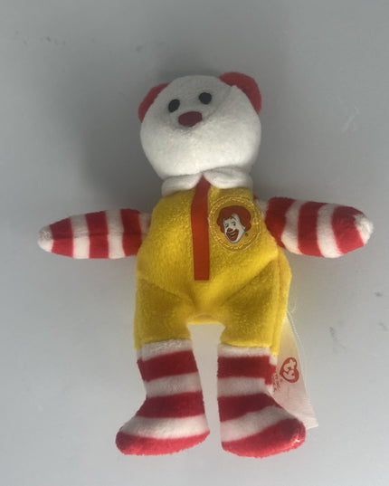 vintage mcdonald's ty beanie baby 2004 3.5”