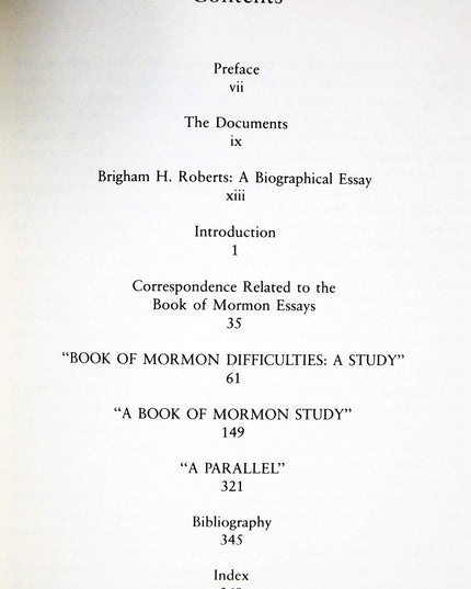 STUDIES OF THE BOOK OF MORMON