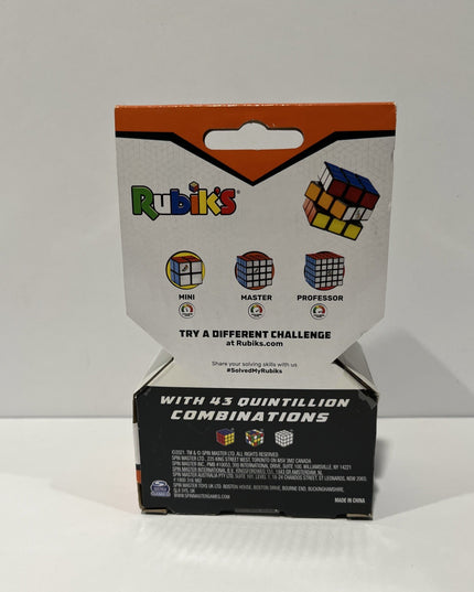 Genuine 3x3 Rubiks Cube Puzzle Brain Teaser OFFICIAL ORIGINAL rubics rubix