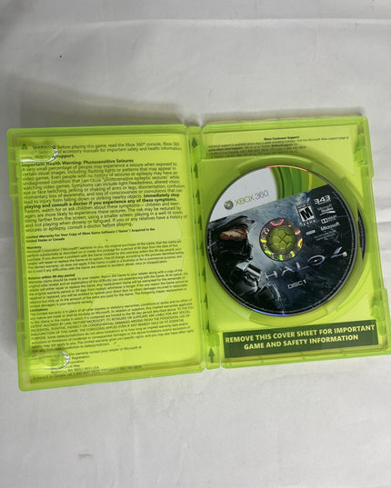 Halo 4 - Microsoft Xbox 360- Manual Not Included