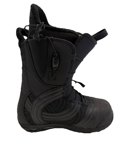 Burton Emerald Imprint 2 Snowboard Women Boots Size 7 Black Very Good Condition