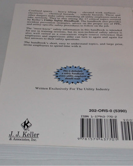 Keller's Utility Safety Handbook