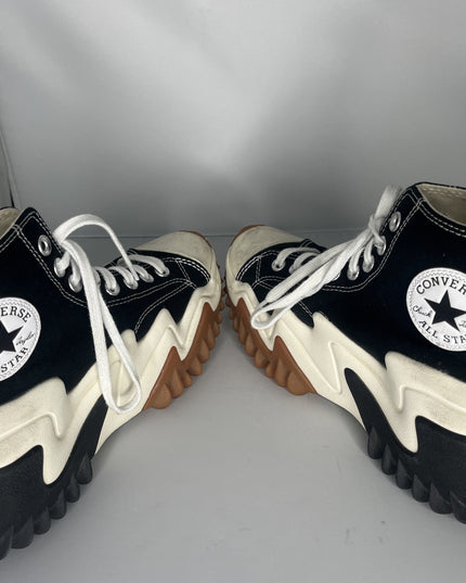 Converse Chuck Taylor All Star Shoes Men's 7 - High Sneakers Black/White/Tan