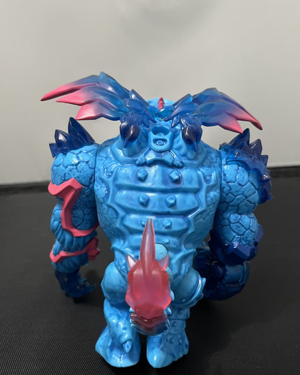MrBeast Mr Beast Lab Panther Action Figure Collector Toy Mutant Blue Pink 6.5"