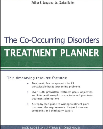 The Co-Occurring Disorders (Practice Planners)