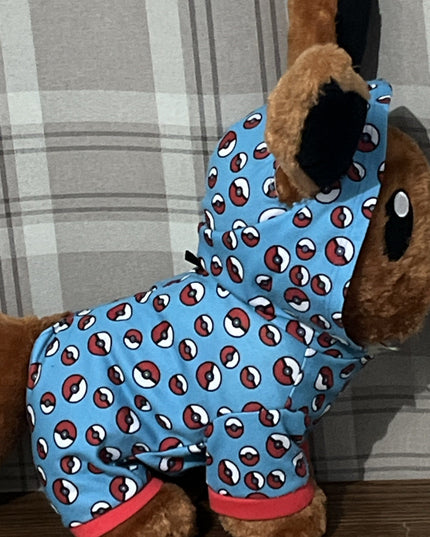 Build A Bear 13” Eevee Pokemon Plush Stuffed Animal W/Pokeball Sleeper Pajamas