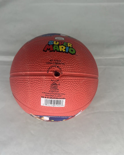 Nintendo Super Mario Bros. Mini Red 4.5" Rubber Basketball Luigi Peach Mario