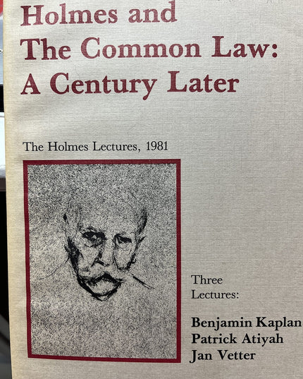 Holmes and the Common Law: A Century Later