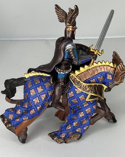 Set Of 5 Papo Knights On Horseback 2005-2014