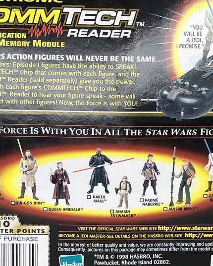 1998 Hasbro Star Wars Episode 1 CommTech OBI-WAN KENOBI
