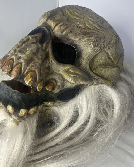 Creepy Halloween Mask With Mesh Eye Holes