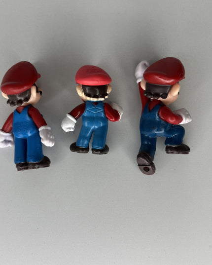 Lot of Three 1.5” Mario Figures