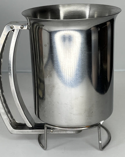Handy Gourmet Pancake Batter Dispenser- Gourmet Stainless-Steel Pourer- 3 Cups