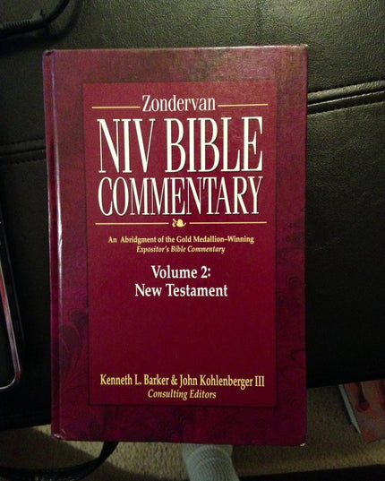 Zondervan NIV Bible Commentary, Volume 2: New Testament (Premier Reference Seri