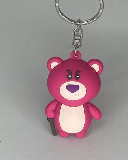 Lotso, Disney Toy Story, Keychain, Pink