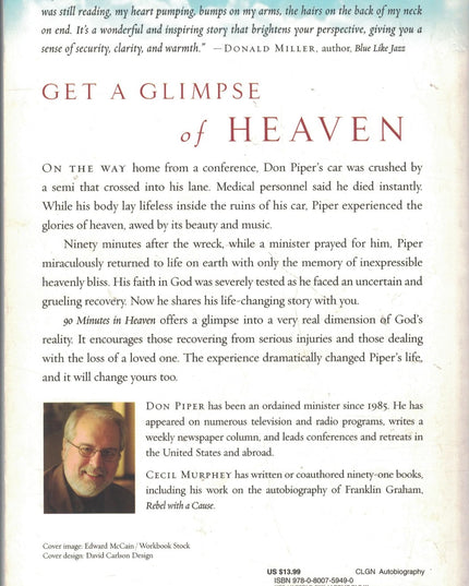 90 Minutes in Heaven: A True Story of Death and Life