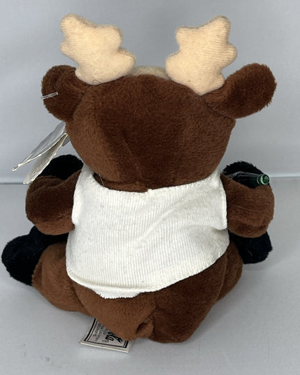 Coca Cola Reindeer in Shirt Bean Bag Plush Stuffed Animal Style # 0133 - 5”
