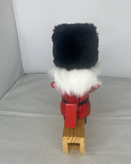 Queens Guard Solider Nutcracker on Rocking Horse